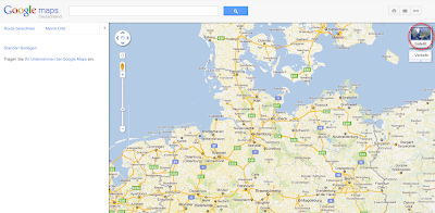 Ein Screenshot von Google Maps