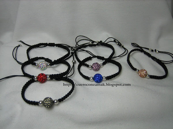 Pulseras de hilos Brazaletes de la amistad Bueno, bonito