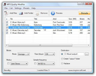 Meningkatkan Kualitas MP3 Dengan MP3 Quality Modifier mp3 quality modifier screenshot 1 Meningkatkan Kualitas MP3 Dengan MP3 Quality Modifier