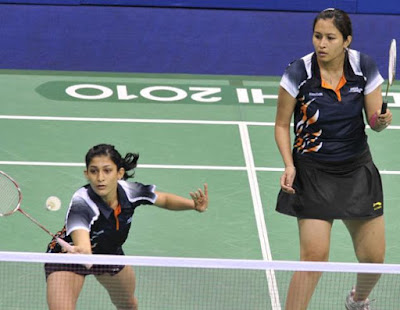 Jwala Gutta and Ashvini Ponnappa Jwala Gutta and Ashvini Ponnappa