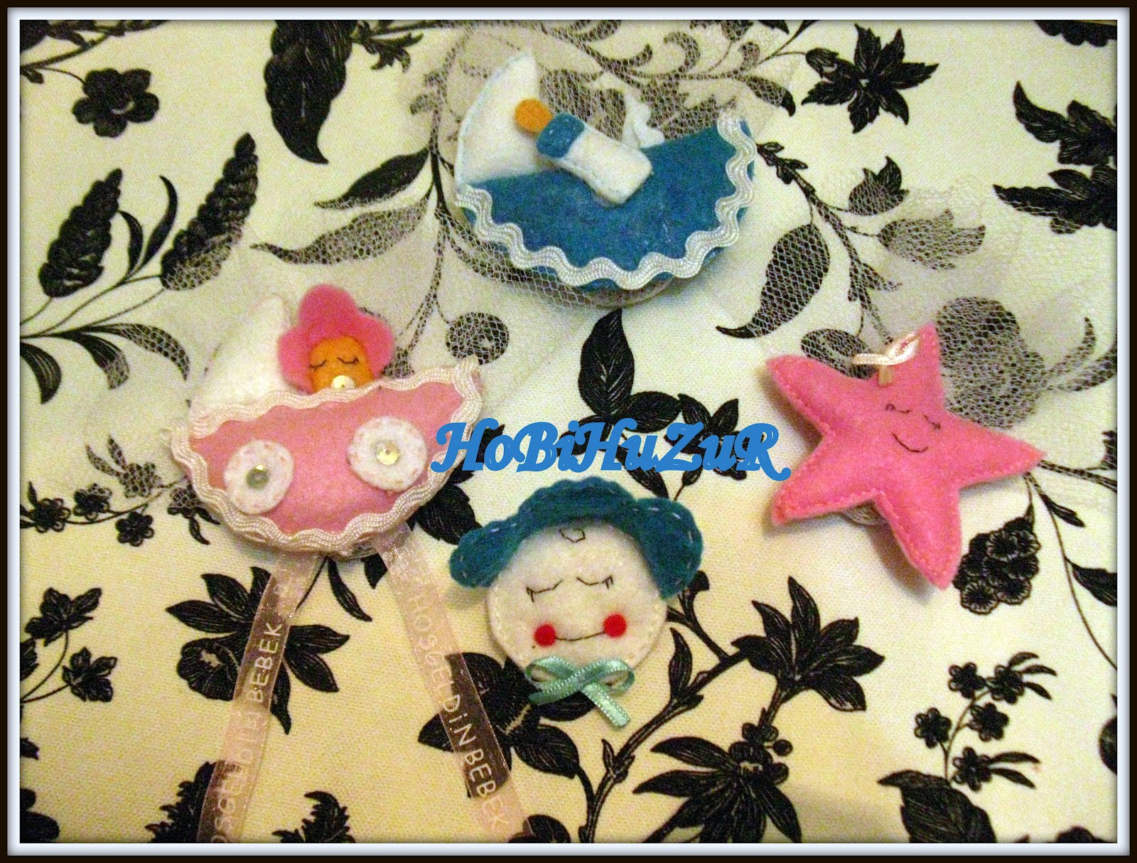 Keçe bebek şekeri modelleriHoBiHuZuR