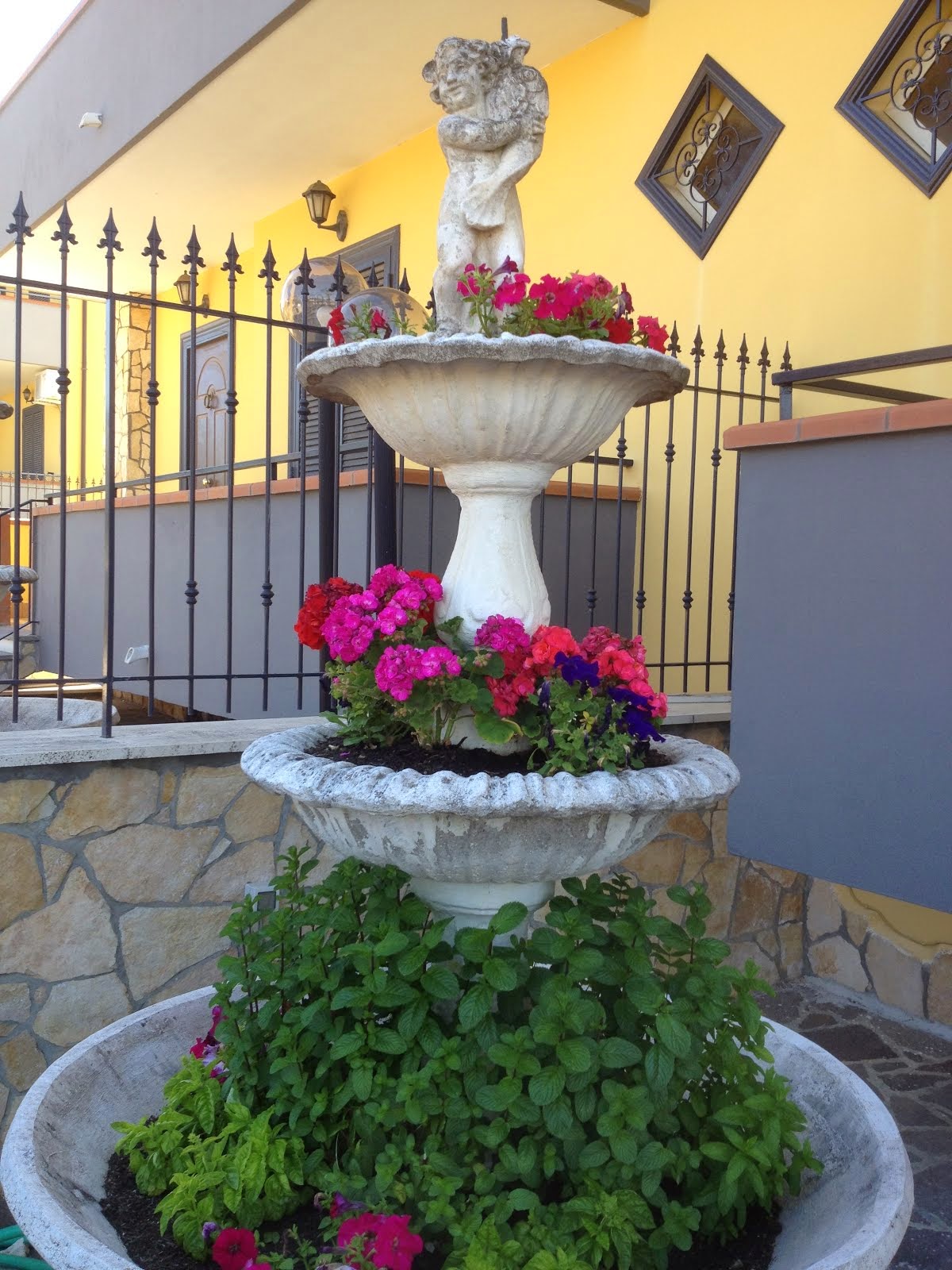 Fountain at my home in Italy