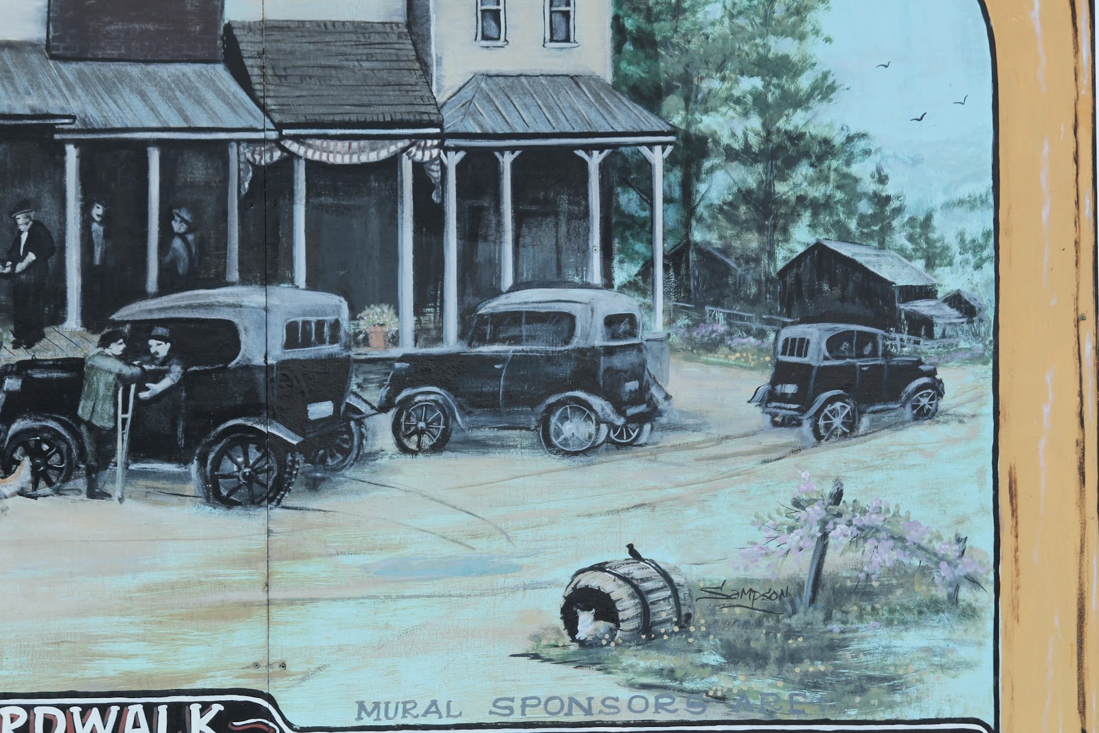 Wisconsin Historical Markers Historic Mindoro The Mindoro Boardwalk