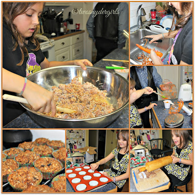 Making muffins