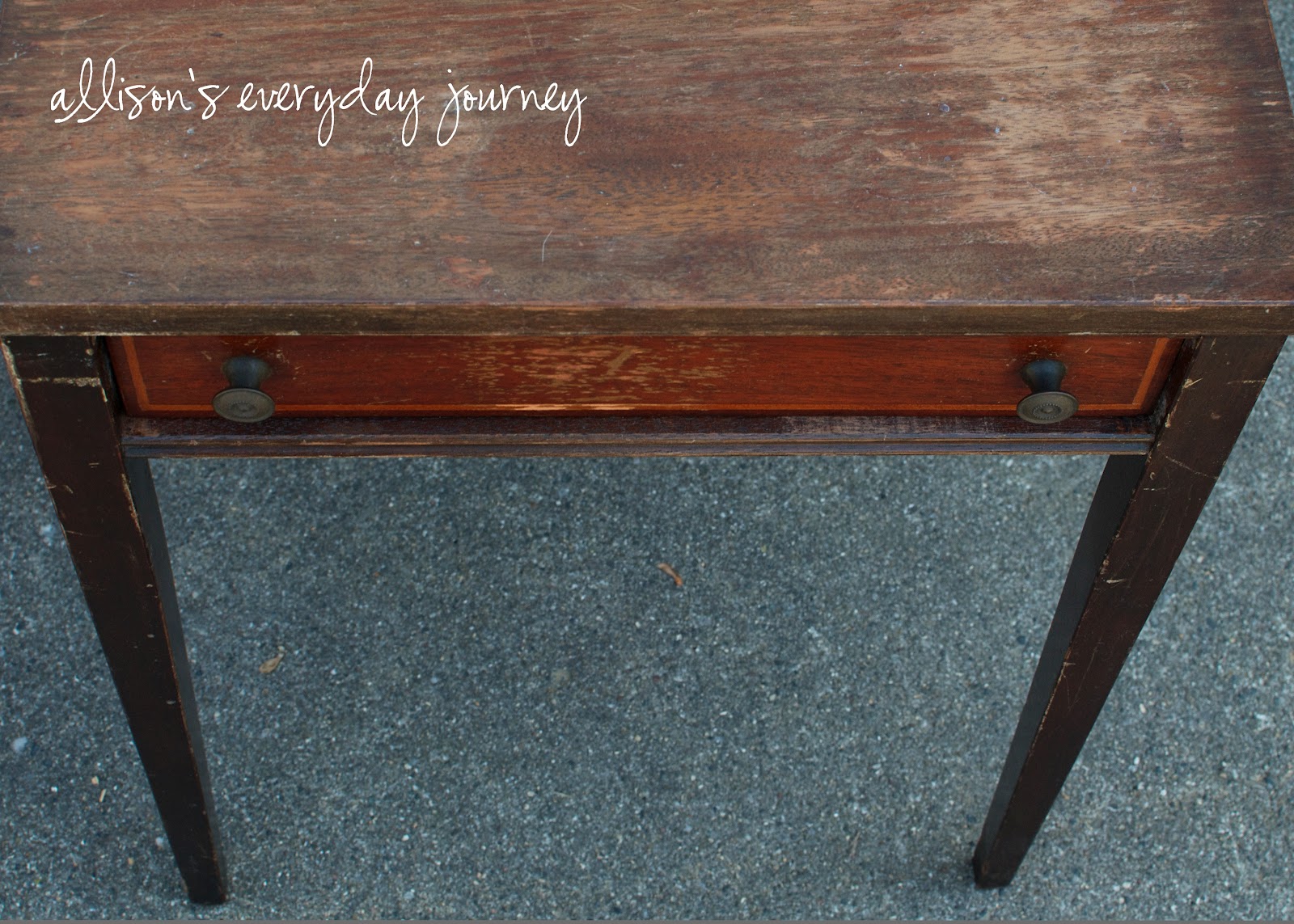 allison's everyday journey Two tiered end table