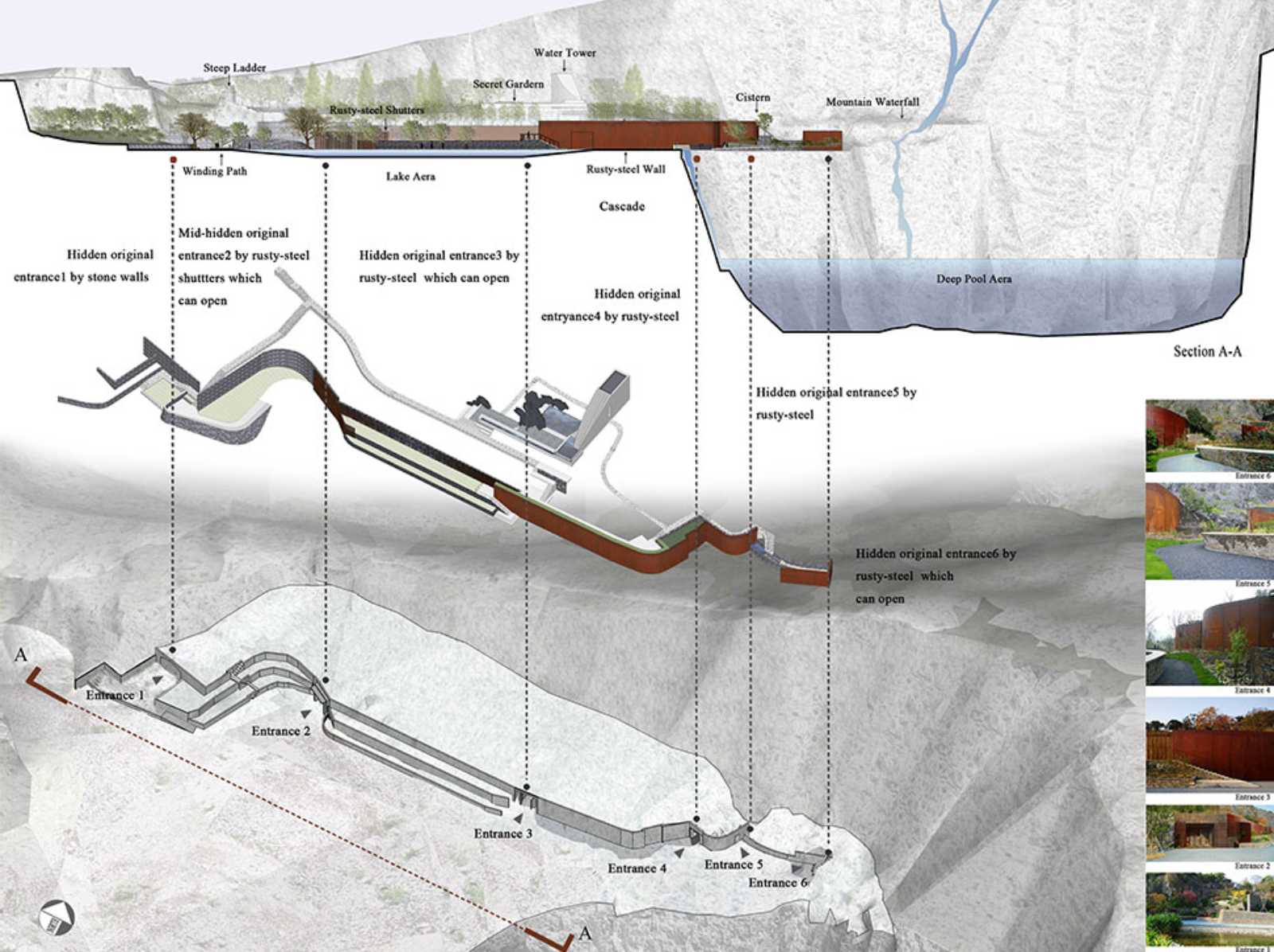 QUARRY GARDEN BY THUPDI & TSINGHUA UNIVERSITY A As Architecture