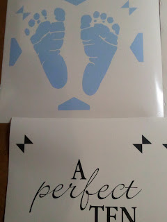 A Perfect Ten Baby Decal