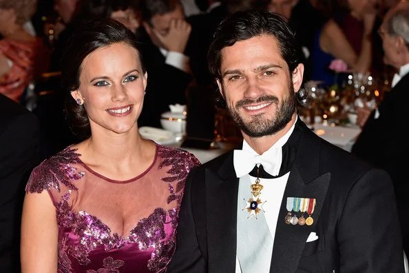 Sofia Hellqvist attend the Nobel Prize Banquet 2014