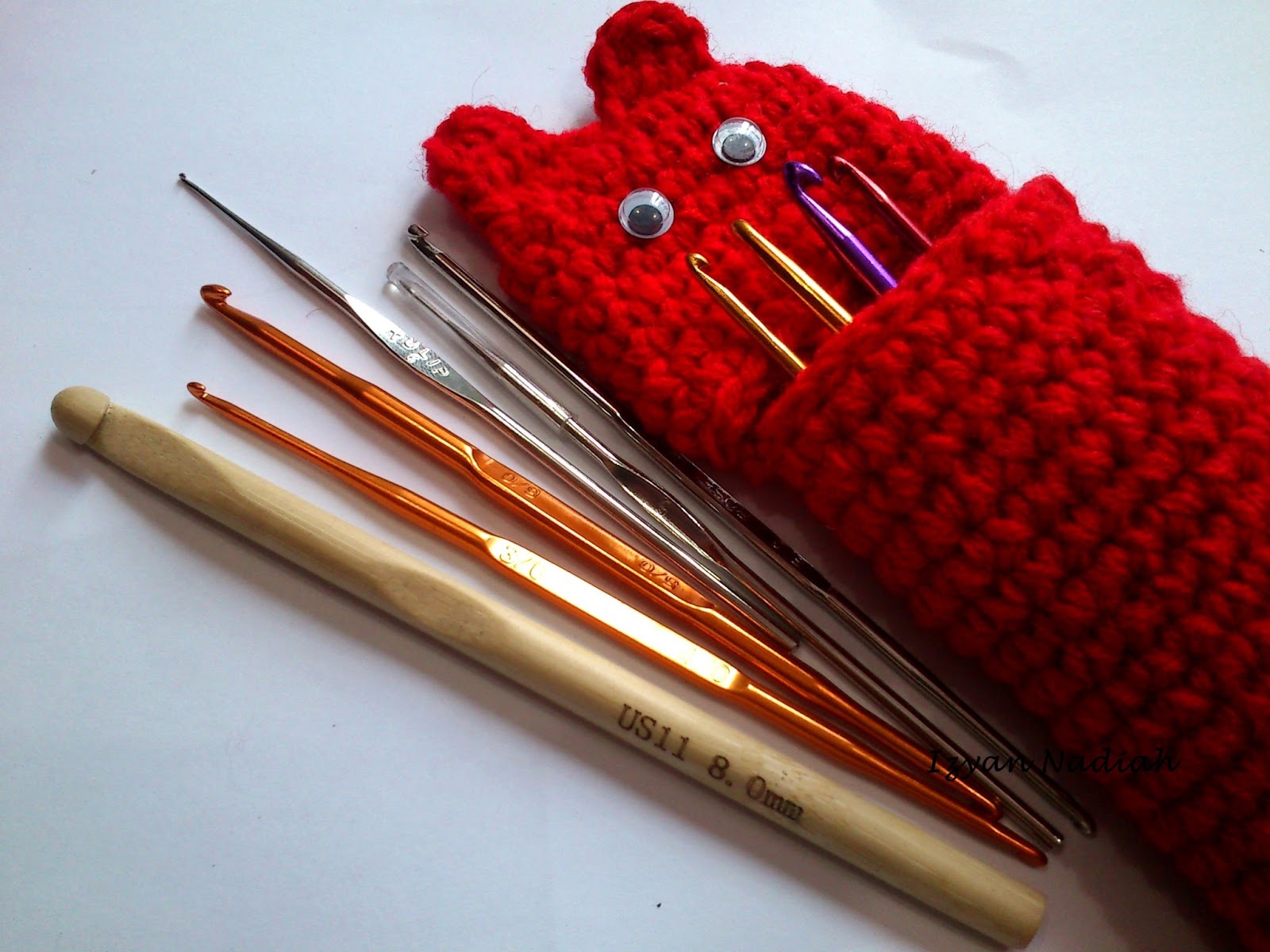 Izyan Nadiah Crochet Hook Case