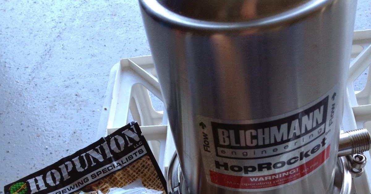 JABlog The Blichmann Hop Rocket In Action