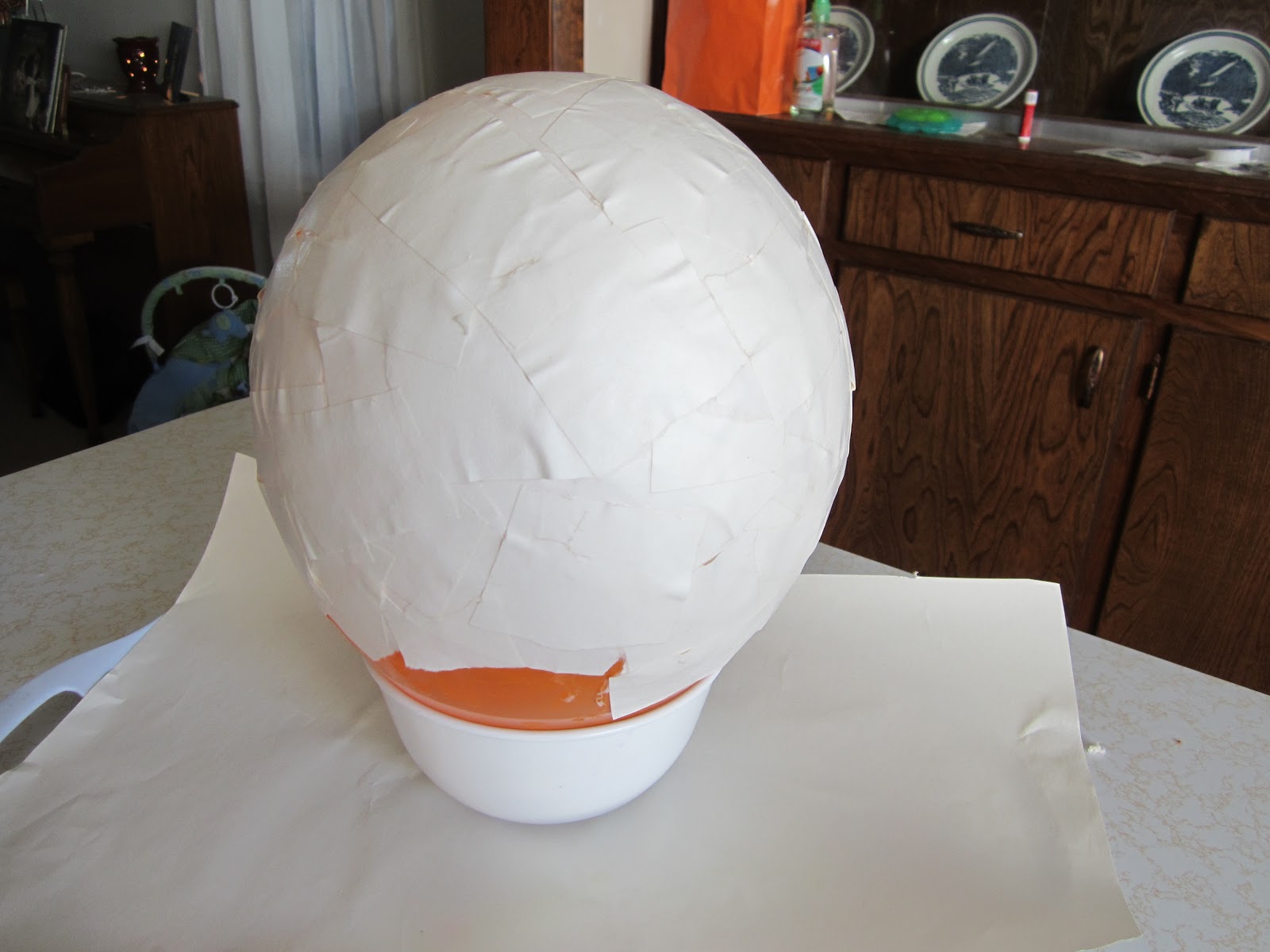 crafty couple Make Your Own Child Size Football Helmet