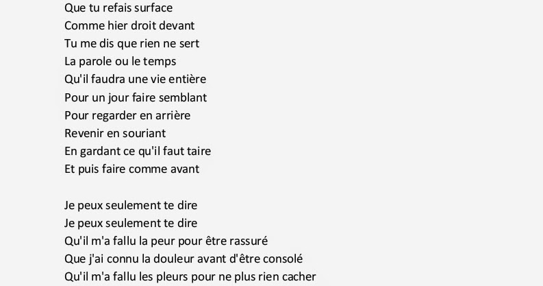 chorale a tout coeur beau malheur