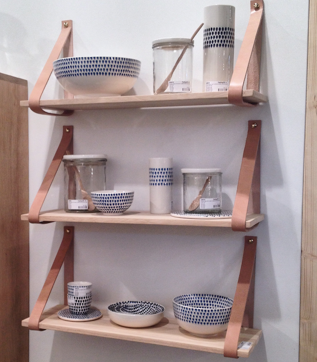 Maison et objet Hübsch étagères via Nat et nature