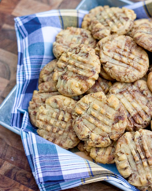 Erica's Sweet Tooth » Peanut Butter Nutella Swirl Cookies