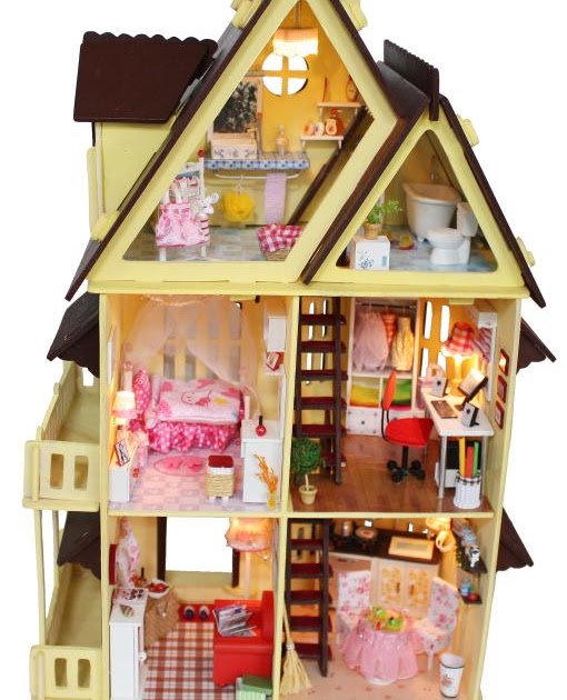 Miniatures by Krafbunga Doll house Colourful