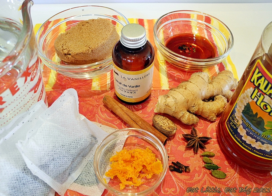 Recipe for Chai Concentrate Eat Little, Eat Big