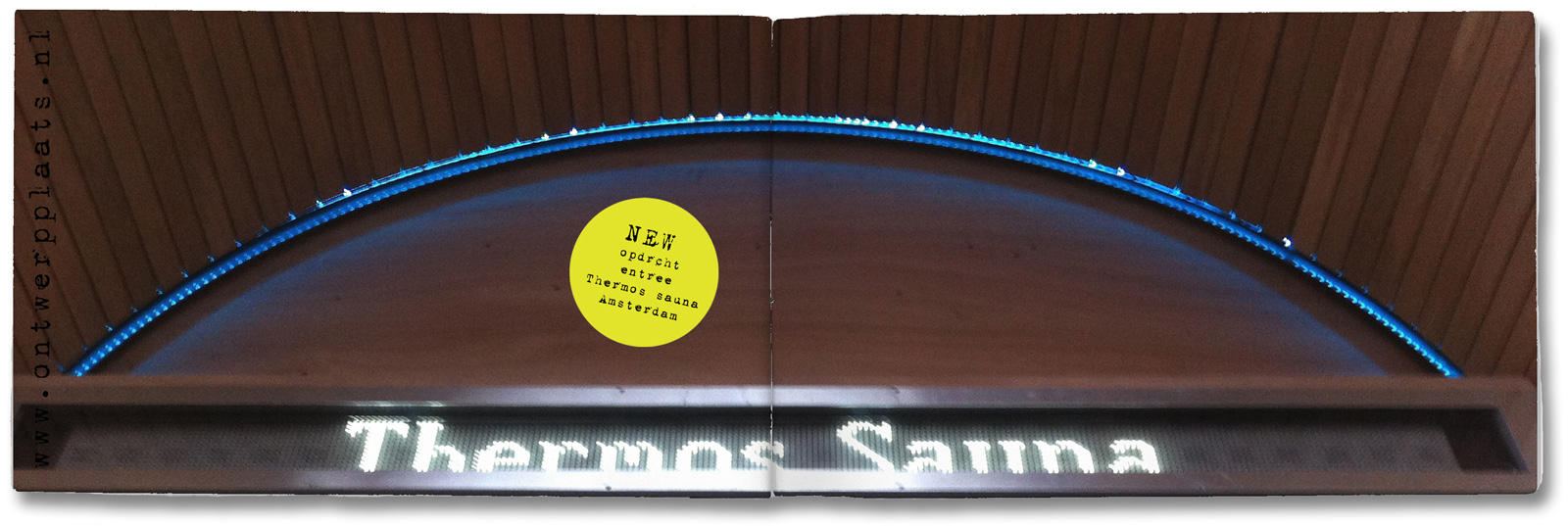 ontwerpplaats bni Thermos sauna Amsterdam