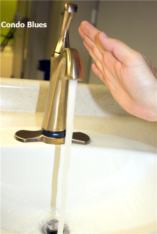 Condo Blues Why Does My Faucet Need Batteries?