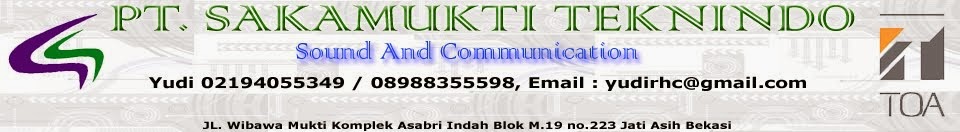 SPEAKER TOA | SOUND SYSTEM | PT.SAKAMUKTI-TEKNINDO | INDONESIA