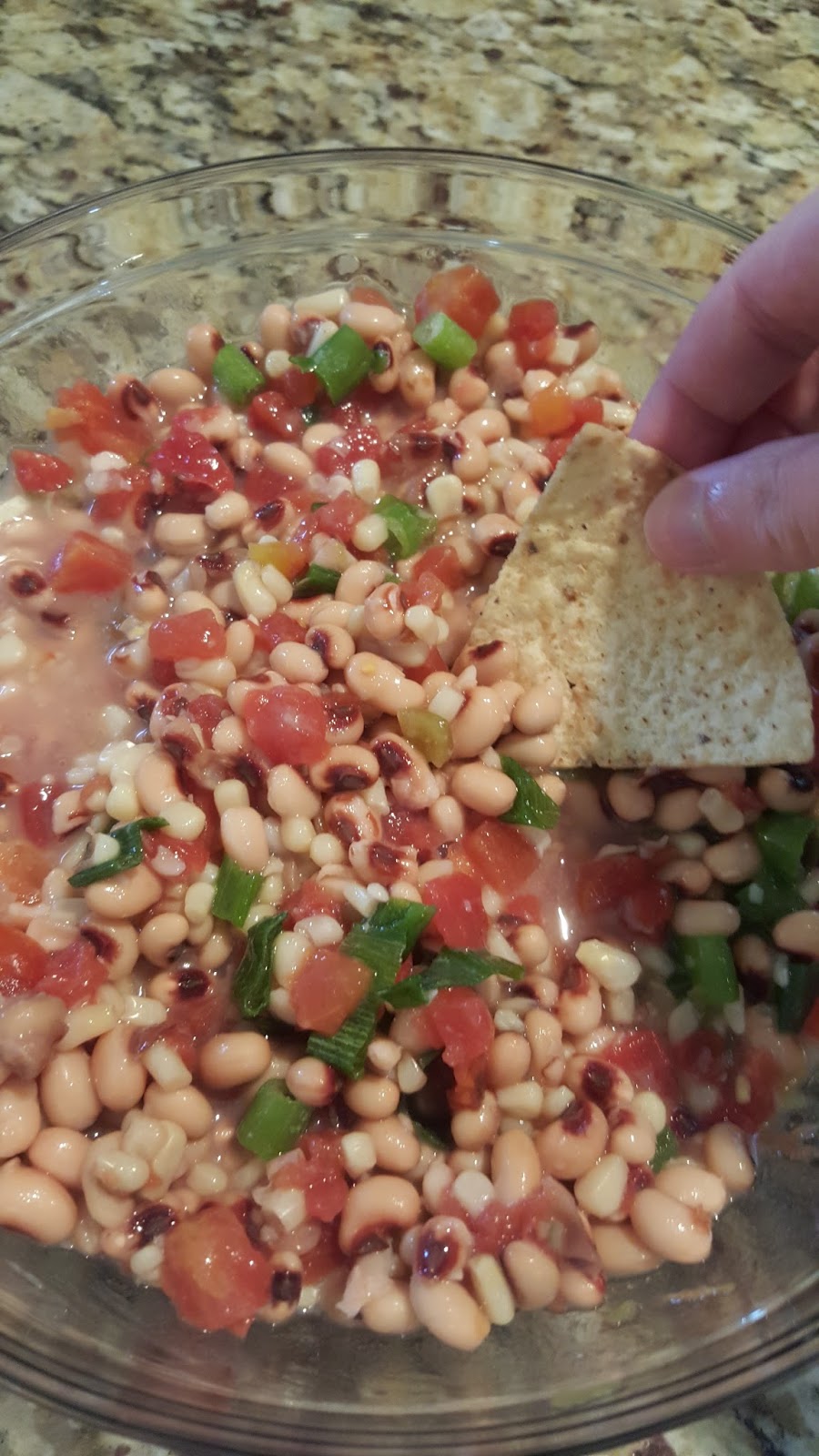 Hanging with the Hirsts Blackeyed Pea Salsa