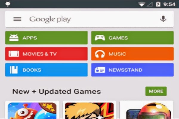 Google Play Store will be updated new interface Google Play Store will be updated new interface