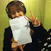T-ara's Jiyeon and her adorable photo from the recording studio