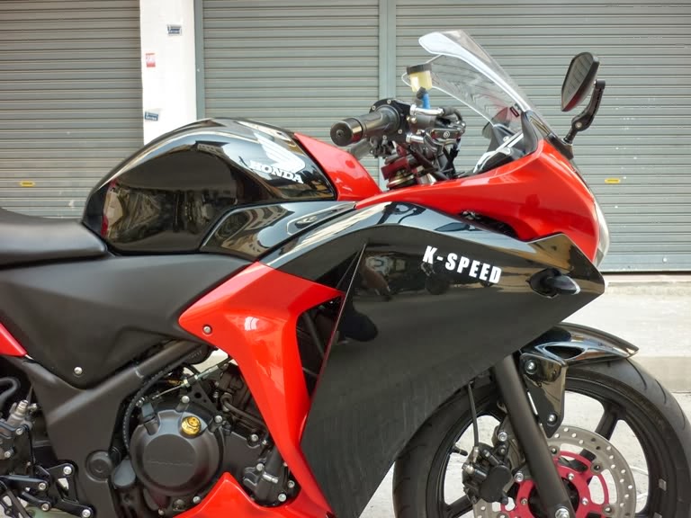 Perubahan Honda CBR250R Lebih Keren title=