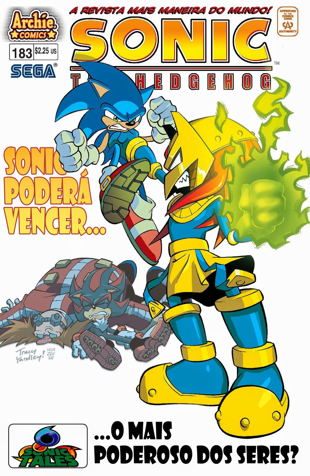 PERFIL SONIC DA ARCHIE COMICS - A versão mais poderosa do azulão 