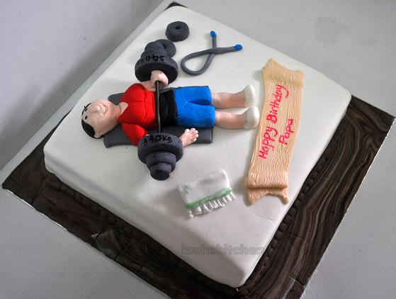 Gym Cake Design Cake Ideas and Designs