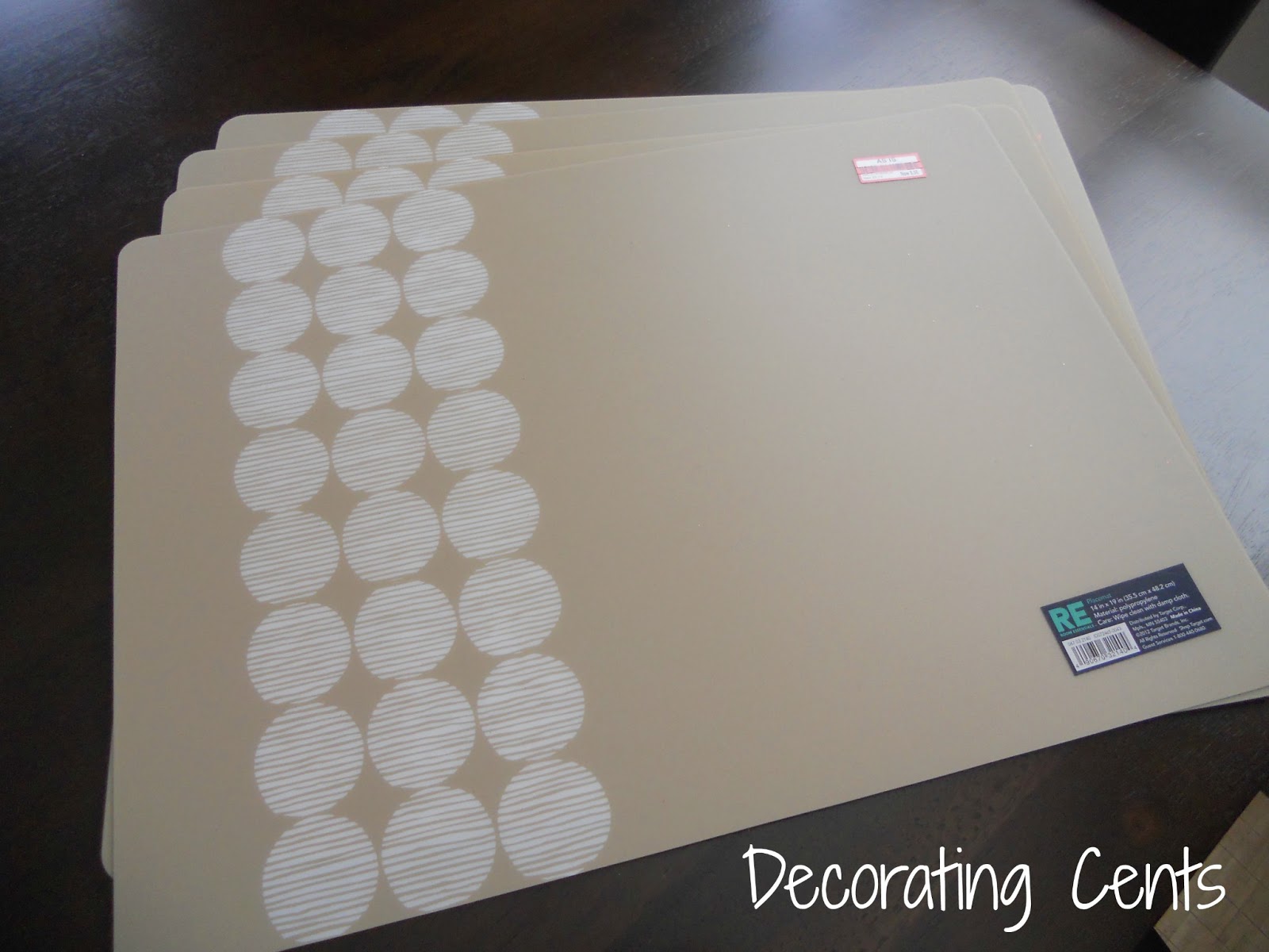 DIY Custom Placemats