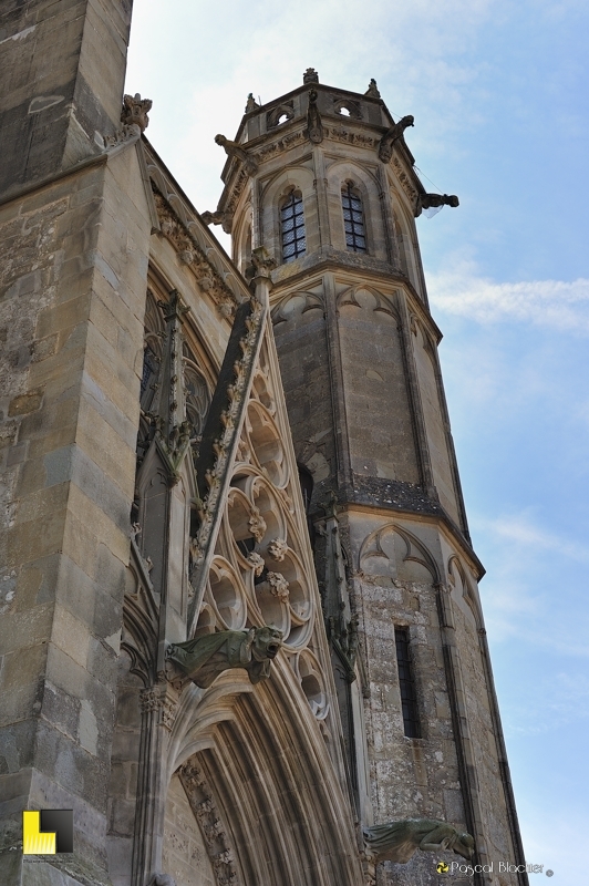 Gargouille de l'église saint Nazaire à Carcassonne photo pascal blachier