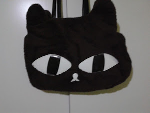 MAXI BOLSO GATO PELUCHE MARRÓN