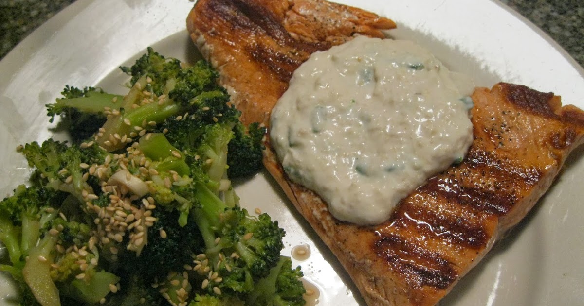 Don't Count Your Tomatoes Until They're Picked Grilled Salmon with