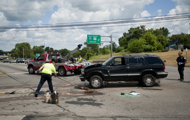 twp report mi washington accident