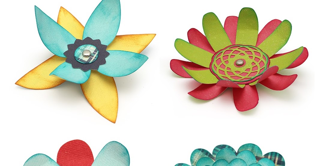 Samantha Walker's Imaginary World How to Make 3D flowers a Silhouette