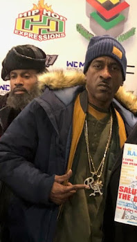 Fresh Dre & Rakim...On the Red carpet with the Legendary R! A HipHop Expression of Black History