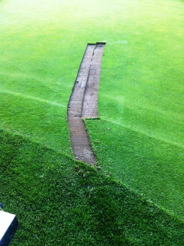 Quilchena Golf Club Turf Care The dreaded hydraulic oil leak...