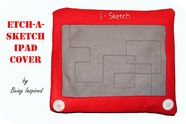 Etch-a-Sketch iPad cover tutorial