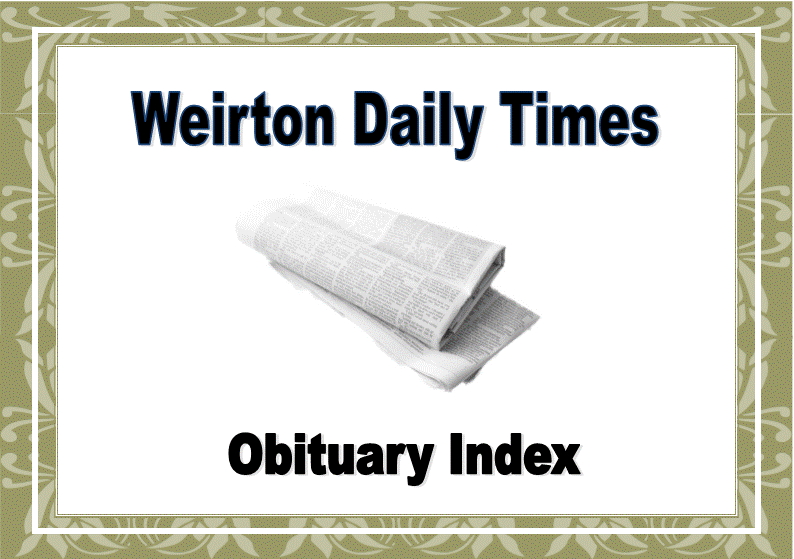 Weirton Daily Times Obituary Index