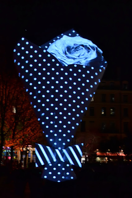 Fête des lumières Lyon 2013 Chantal Thomass Place de la Bourse