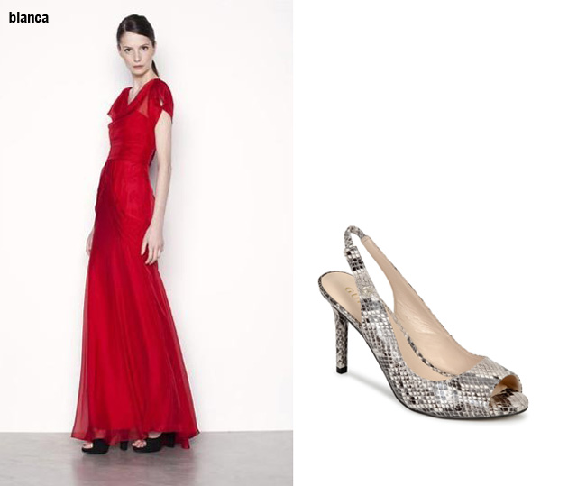 cómo me lo pongo?: vestido rojo largo a una boda