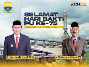 Hari Bakti PU Ke-75, Pjs Gubernur Jambi Ardy Daud Minta Fokuskan 3 Pembangunan Infrastruktur