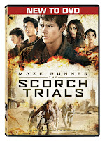 Maze Runner: The Scorch Trials DVD Cover