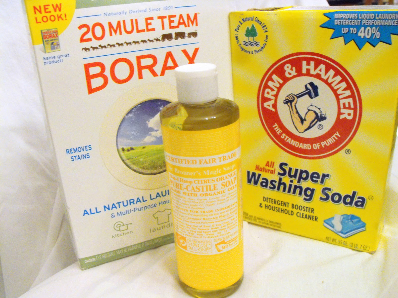 A View at Five-Two: Homemade Laundry Soap Using Liquid Castile Soap