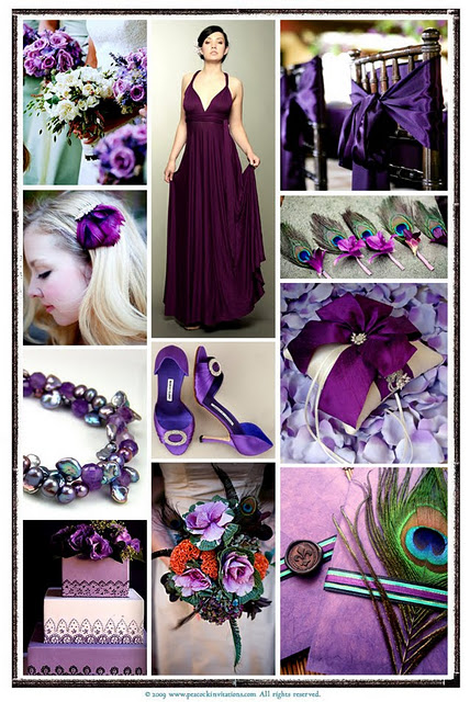 So think a little outside the box if you're planning a peacock wedding So think a little outside the box if you're planning a peacock wedding