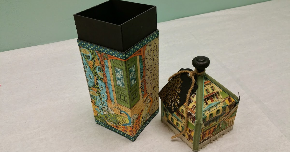 LEPcrafts Wine Bottle Gift Box Construction Tutorial