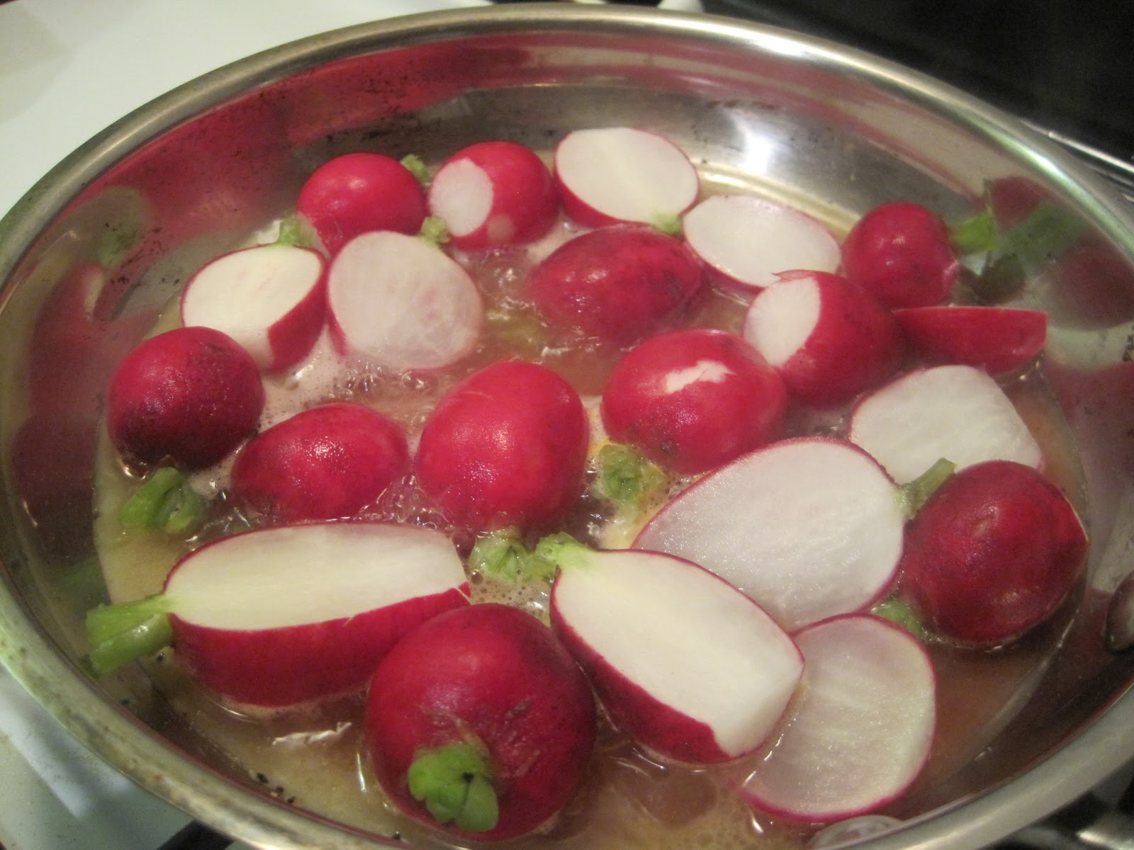 Making Michael Pollan Proud ButterGlazed Radishes