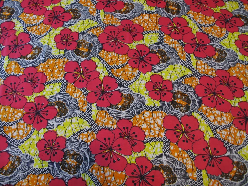 simple intrigue African Wax Print Fabrics