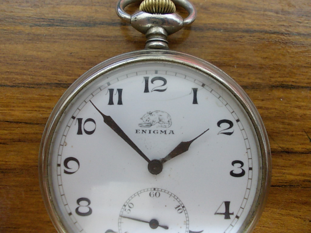 enigma pocket watch