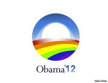 In my estimation, he is the first gay President of the US. In my estimation, he is the first gay President of the US.